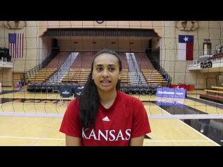 Ainise Havili: Setter for Kansas Volleyball