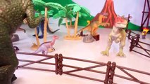Jurassic PARK World 2: DINOSAUR TOYS Escape & Destroy Jurassic World Videos for Kids