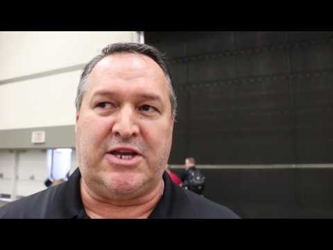 Oklahoma Volleyball Coach Santiago Restrepo Coaching His Son