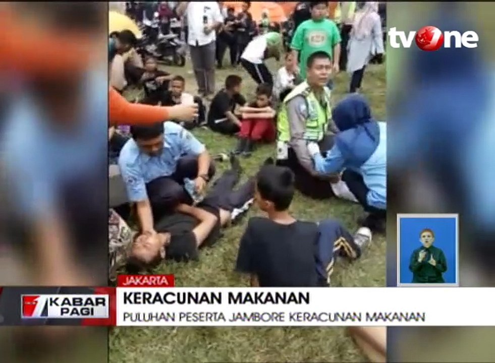 Puluhan Peserta Jambore Keracunan Makanan