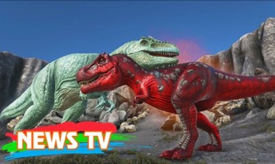 Khủng long bạo chúa T-rex và Giganotosaurus, con nào sẽ thắng?