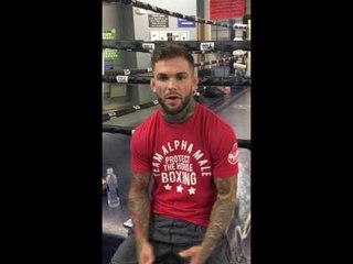 Cody Garbrandt Cuts Promo for Caged Madness 44's Austin Meese