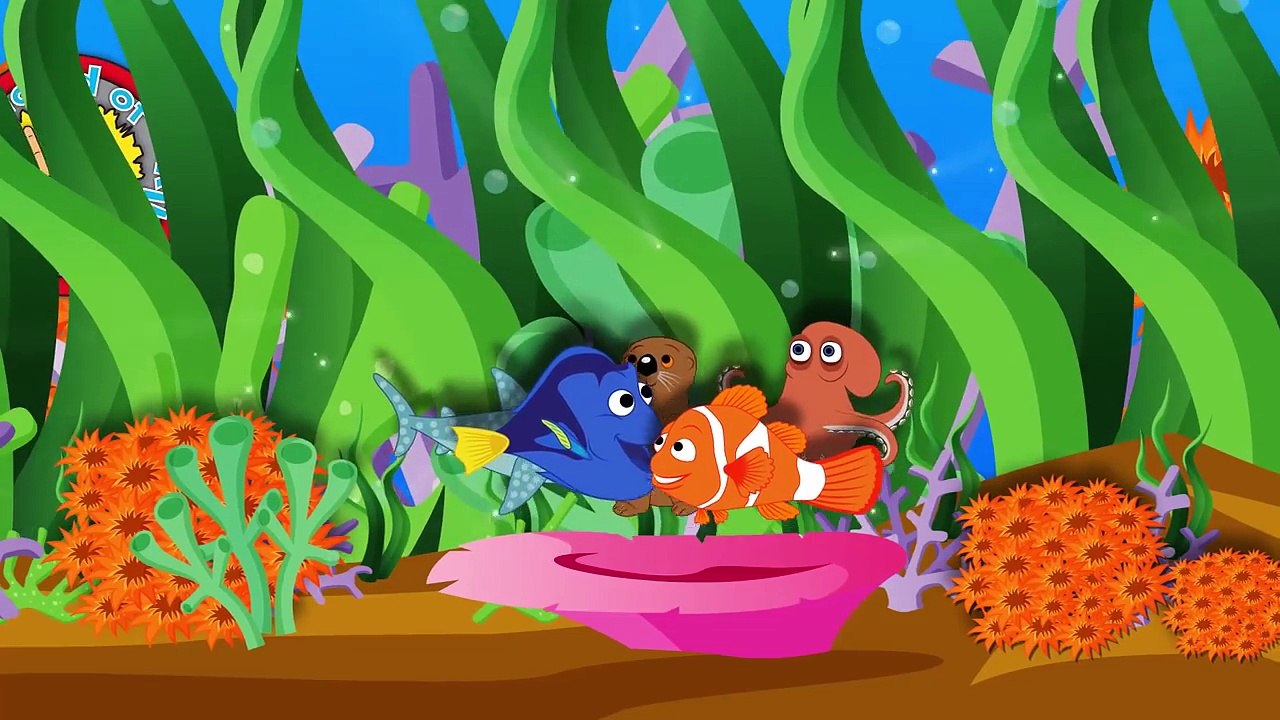 Finding Dory Wheels on The Bus go Round and Round and More Disney Pixar Nursery Rhymes