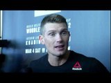 Stephen 'Wonderboy' Thompson UFC 209 Media Scrum