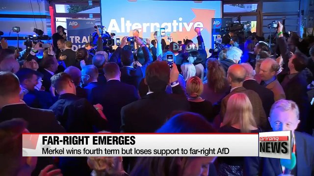 Merkel wins fourth term but loses support