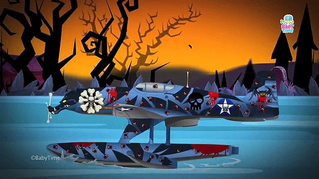 Scary Aircraft & Airplanes | Scary Aeroplanes & Air Vehicles | Halloween Aeroplanes For Kids