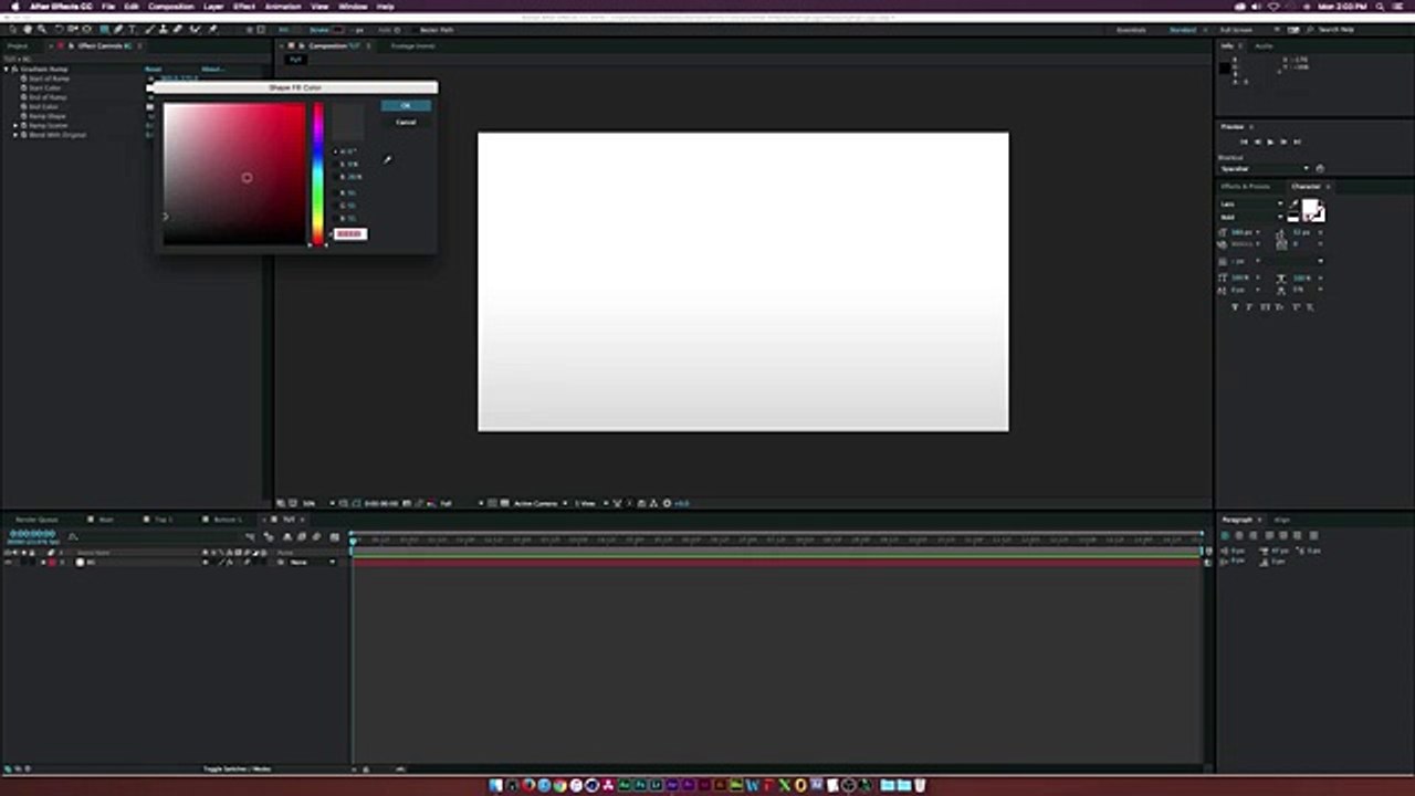 After Effects Tutorial: FLIP TEXT Chart & Clock Animation