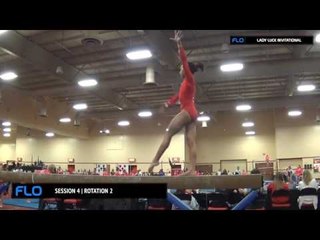 Genevieve Savado-Baez, Gliders - Beam (9.375) - 2017 Lady Luck Invitational
