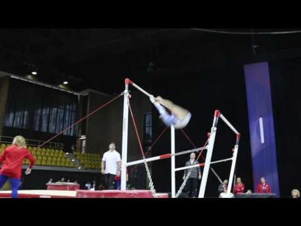 Sunisa Lee Shows Amazing New Bar Sequence, USA - Podium Training, 2017 International Gymnixs