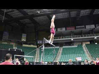 Maggie Nichols Bar Routine, Oklahoma - Big 12 Championship Training Day