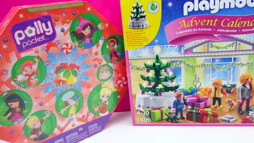 Polly Pocket, Playmobil Holiday Christmas Advent Calendar Day 1 ...