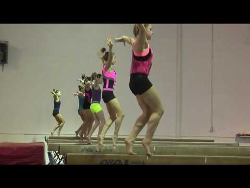 North Stars Gymnastics Workout, 2015