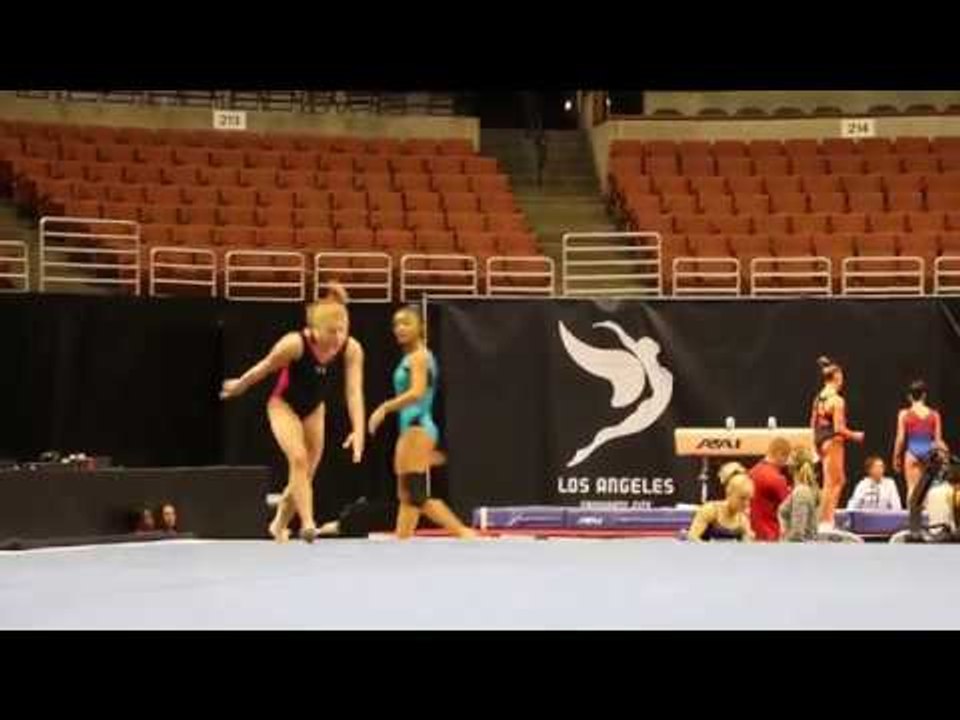 Jade Carey Tumbling - 2017 P&G Championships Podium Training