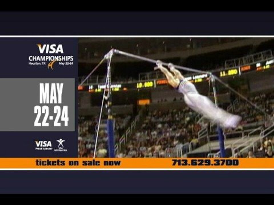 2008 Visa Championships - Men TV commercial