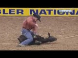 Marcos Costa Round 2 Tie-down Roping 2016 WNFR