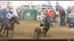 Riley Duvall at Duvall's Steer Wrestling Jackpot