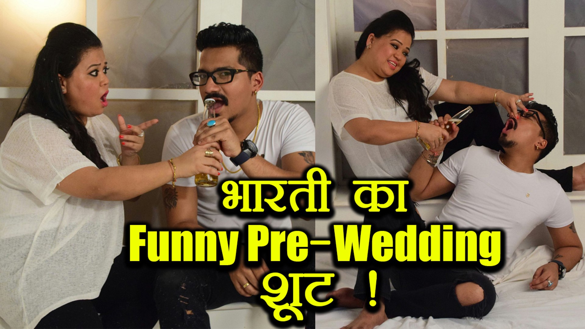 Bharti Singh - Harsh Limbachiyaa FUNNY PRE WEDDING SHOOT; Watch Here |  FilmiBeat - video Dailymotion