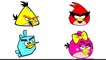 Angry Birds Coloring for Children - ANGRY BIRDS Coloring for Kids