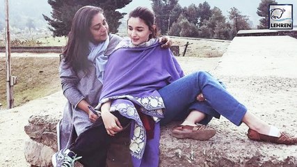 Alia Bhatt On The Sets Of Raazi