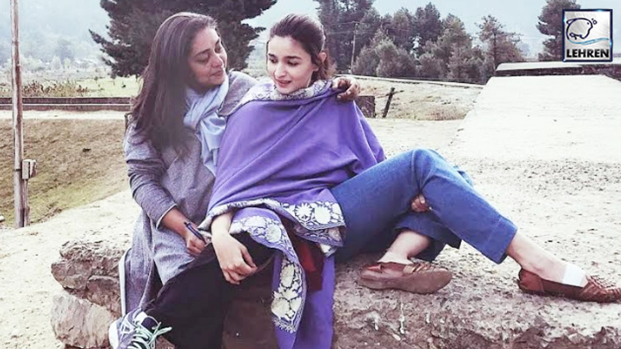 Alia Bhatt On The Sets Of Raazi