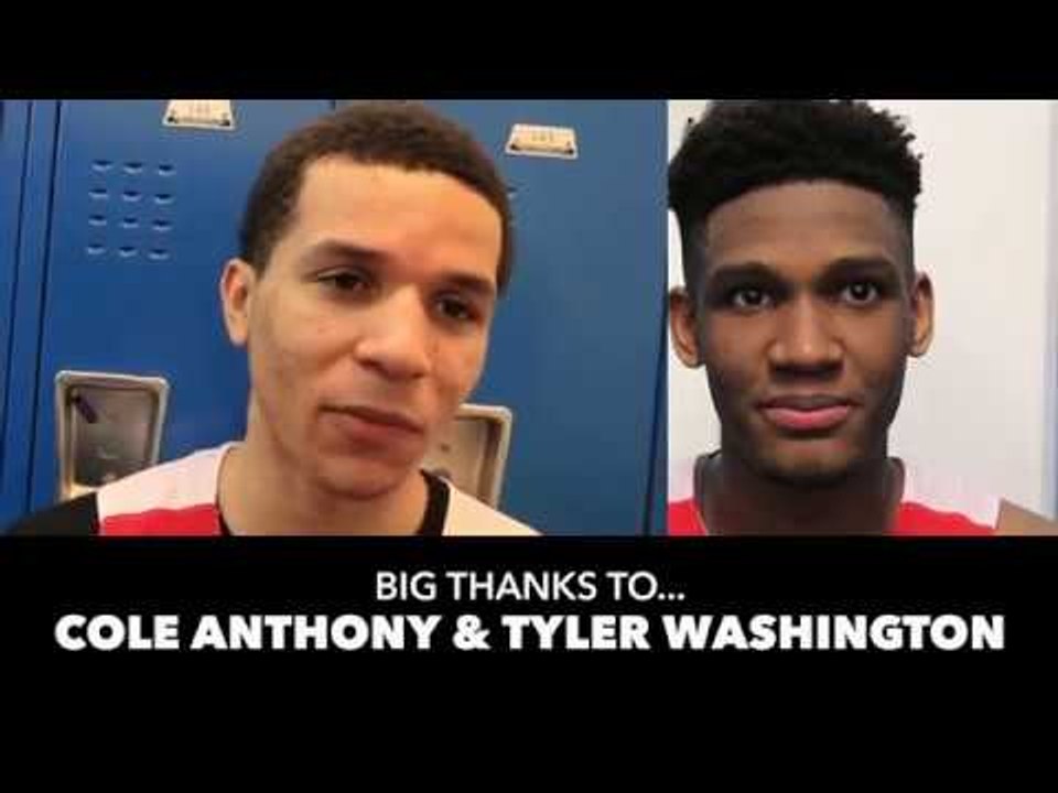BEHIND THE SCENES: MEET PSA CARDINALS COLE ANTHONY + TYLER WASHINGTON