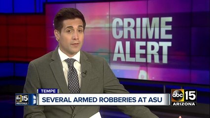ASU Police: Several students robbed near Tempe campus