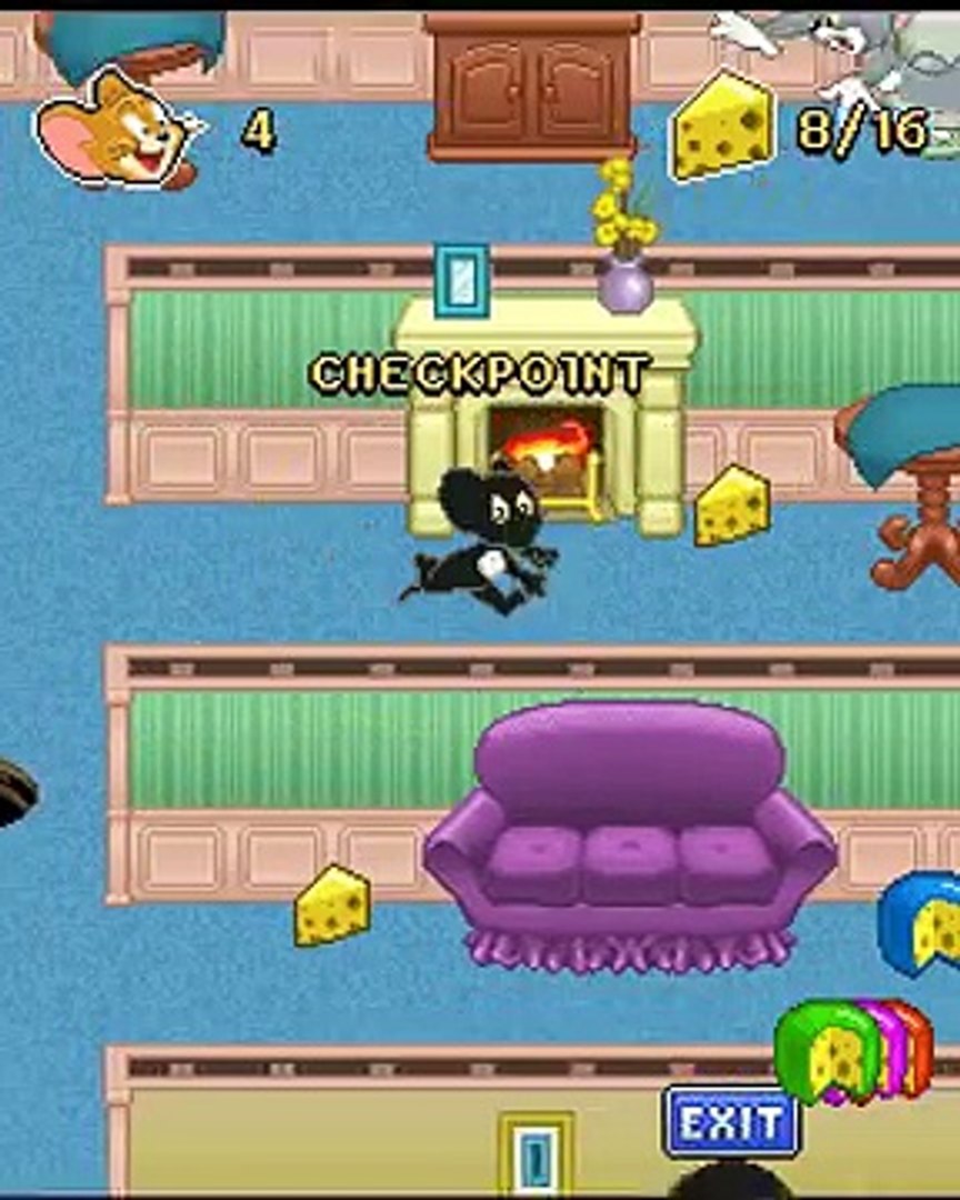 Tom and Jerry: Mouse maze 2 (java game) | Том и Джерри: Мышиный лабиринт 2  (игра на телефон) - video Dailymotion