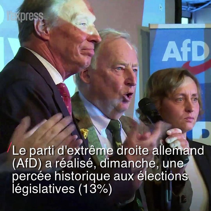 "Nazis dehors": des centaines d'Allemands dans la rue après les législatives