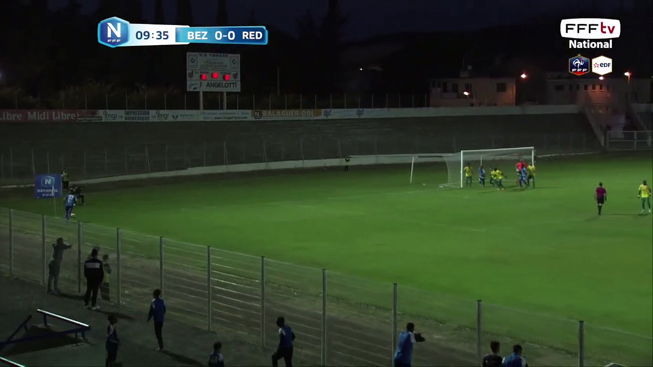 Corner bien tiré par Béziers