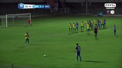 Coup franc très bien tiré