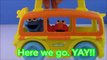 Sesame Street Elmo Play Doh Surprise Eggs!Cookie Monster Abby Cadabby Ride School Bus! Learn COLORS