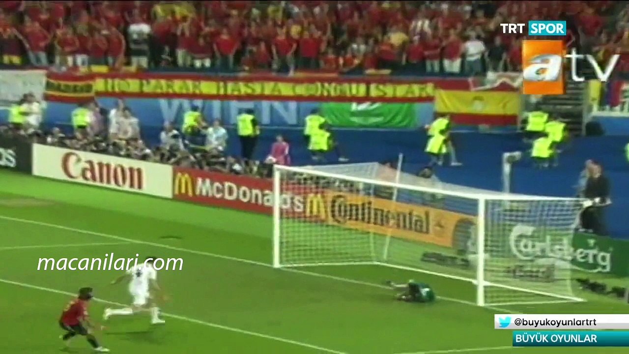 [HD] 22.06.2008 - UEFA EURO 2008 Quarter Final Spain 0-0 Italy (With Penalties 4-2)