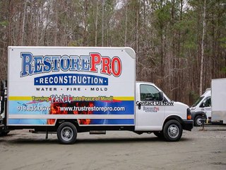 Professional Water Damage Repair Service at Apex North Carolina