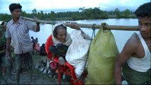 One month into Rohingya crisis, refugees still fleeing