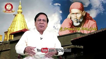 Download Video: Sri Sainatha Tatvasudha __ Preachings of Sri Sai Baba of Shirdi Presented by Sri VSR Moorty__ Ep-103