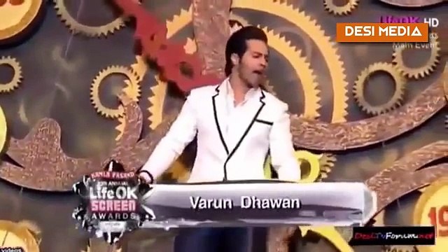 Funniest comedian ever - Kapil Sharma and Varun Dhawan Best Comedy Hosting Ever In Awards Show
