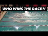 50 Freestyle: Michael Andrew VS Three NCAA Champions
