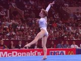 Kerri Strug - Floor Exercise - 1996 McDonald's American Cup