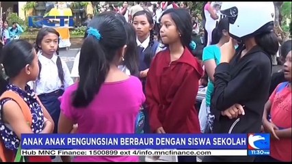 Nasib Anak-Anak Pengungsi Gunung Agung