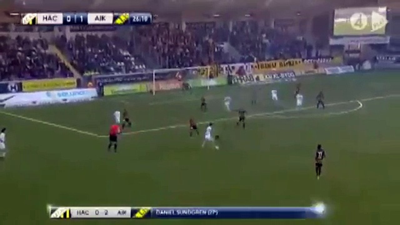 Hacken 0:2 AIK  (Swedish Allsvenskan 24 September)