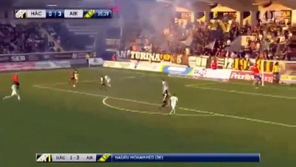 Hacken 1:3 AIK  (Swedish Allsvenskan 24 September)