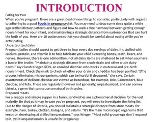 10 Foods Pregnant Women Shouldn't Eat