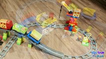 Lego Duplo Deluxe Train Set (stop motion animation) - Set 10508 - Kids Toys Are Fun