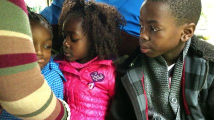 In de treintjes van de Efteling