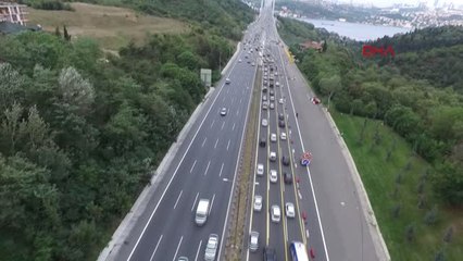 Köprüdeki Çalışma Trafiği Felç Etti