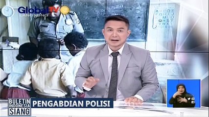 Beredar Video Polisi Mengajar di Pedalaman Papua