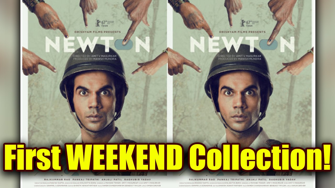 Newton FIRST WEEKEND COLLECTION |Rajkumar Rao | Pankaj Tripathi | FilmiBeat