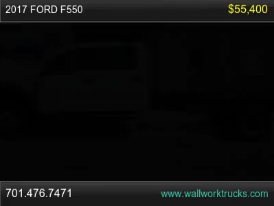 2017 Ford F550 For Sale, Fargo, North Dakota