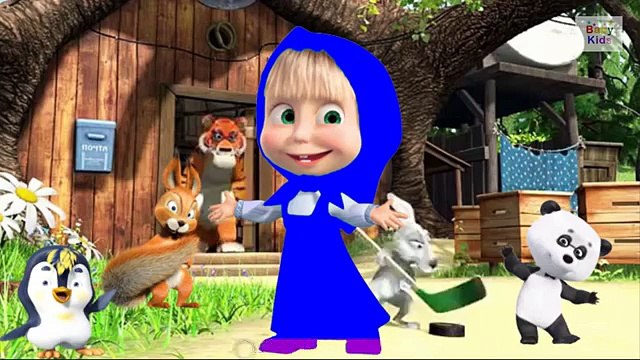 Los Colores con Masha - Aprende los Colores Pintando - Videos Para Niños | BabyKids