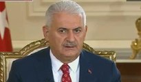 Başbakan Binali Yıldırım'dan Barzani'ye 'kırmızı halı' açıklaması